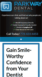 Mobile Screenshot of parkwaydentalwestshore.com